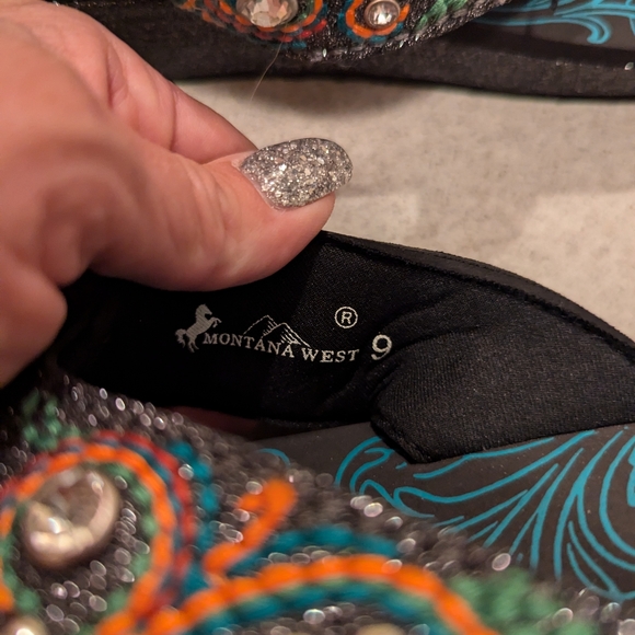 Montana West flip-flops size 9🏖️🌅 - Picture 9 of 11